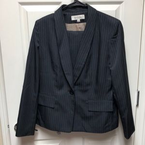 Pinstripe suit